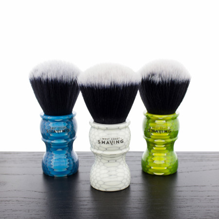 WCS Synthetic Shaving Brushes, Honeycomb